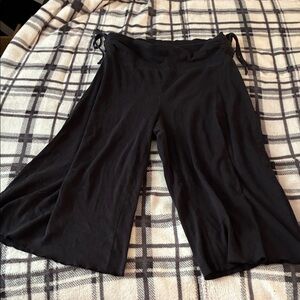 Greendog Black Cotton Pants